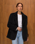 Allure Yün Blazer - Ceket Siyah