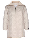Triko Yakali Kapitone Sweatshirt - Ekru - LE PORTRÉ