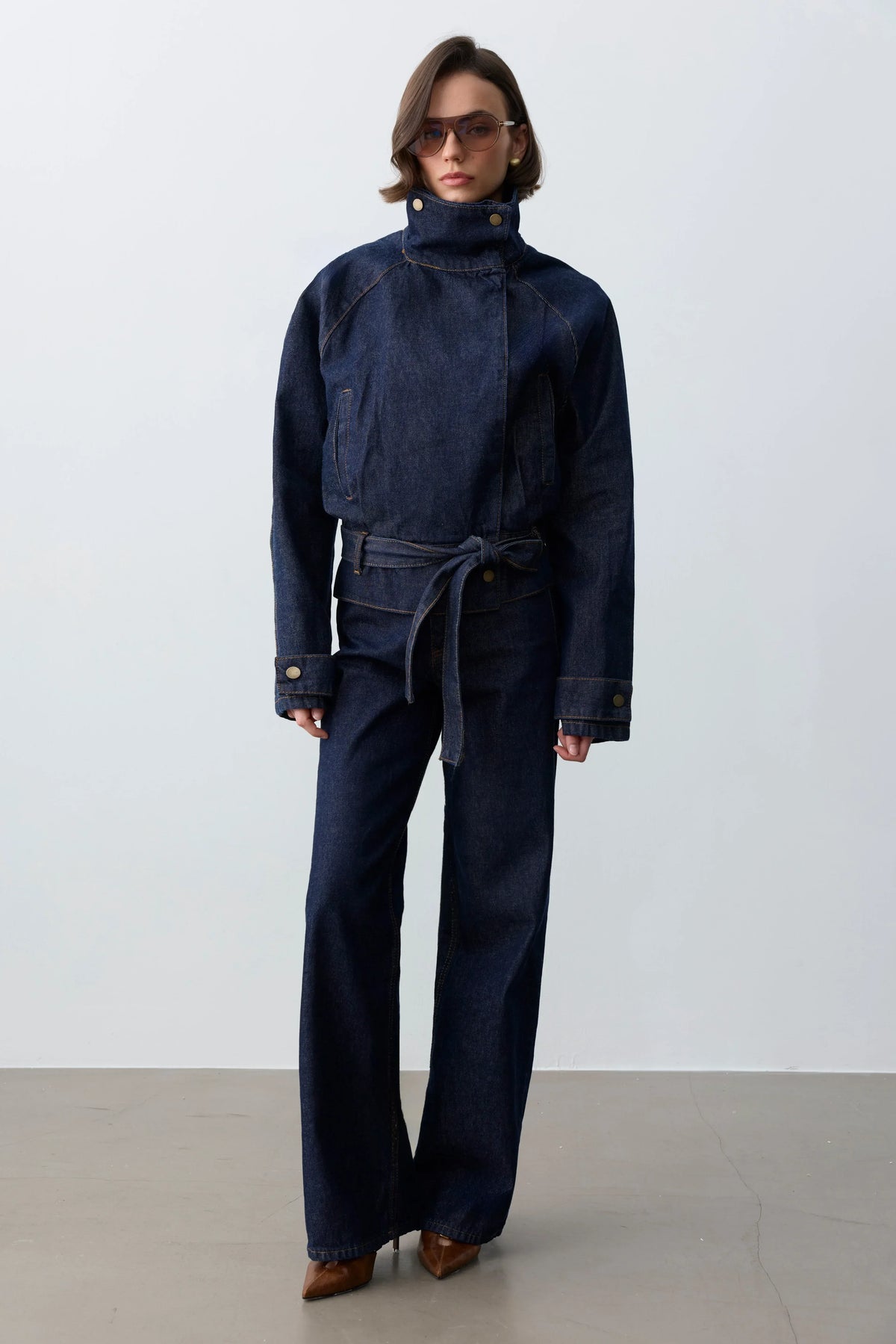 Moore Dik Yaka Denim Ceket - LE PORTRÉ