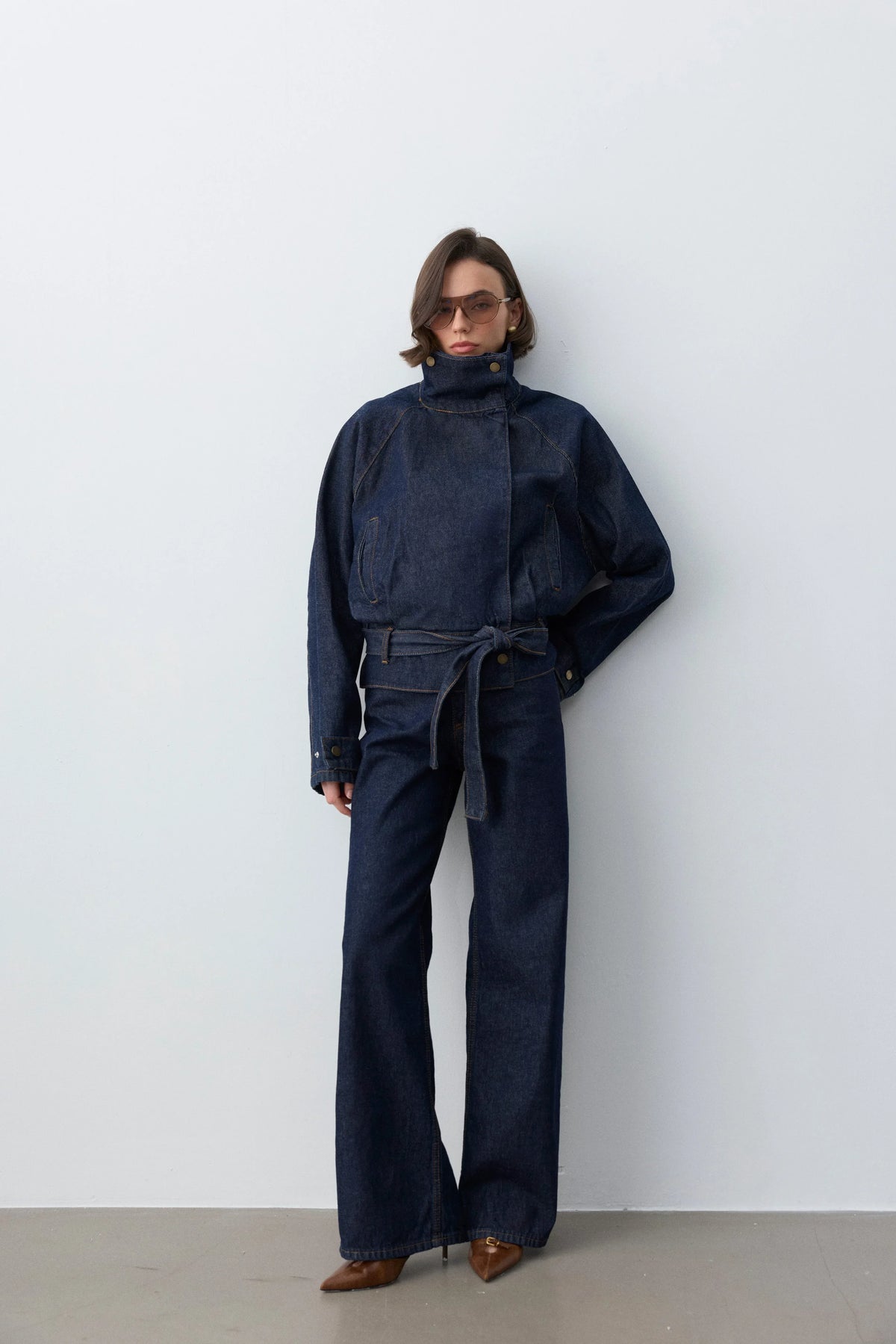 Moore Dik Yaka Denim Ceket - LE PORTRÉ