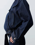 Moore Dik Yaka Denim Ceket - LE PORTRÉ