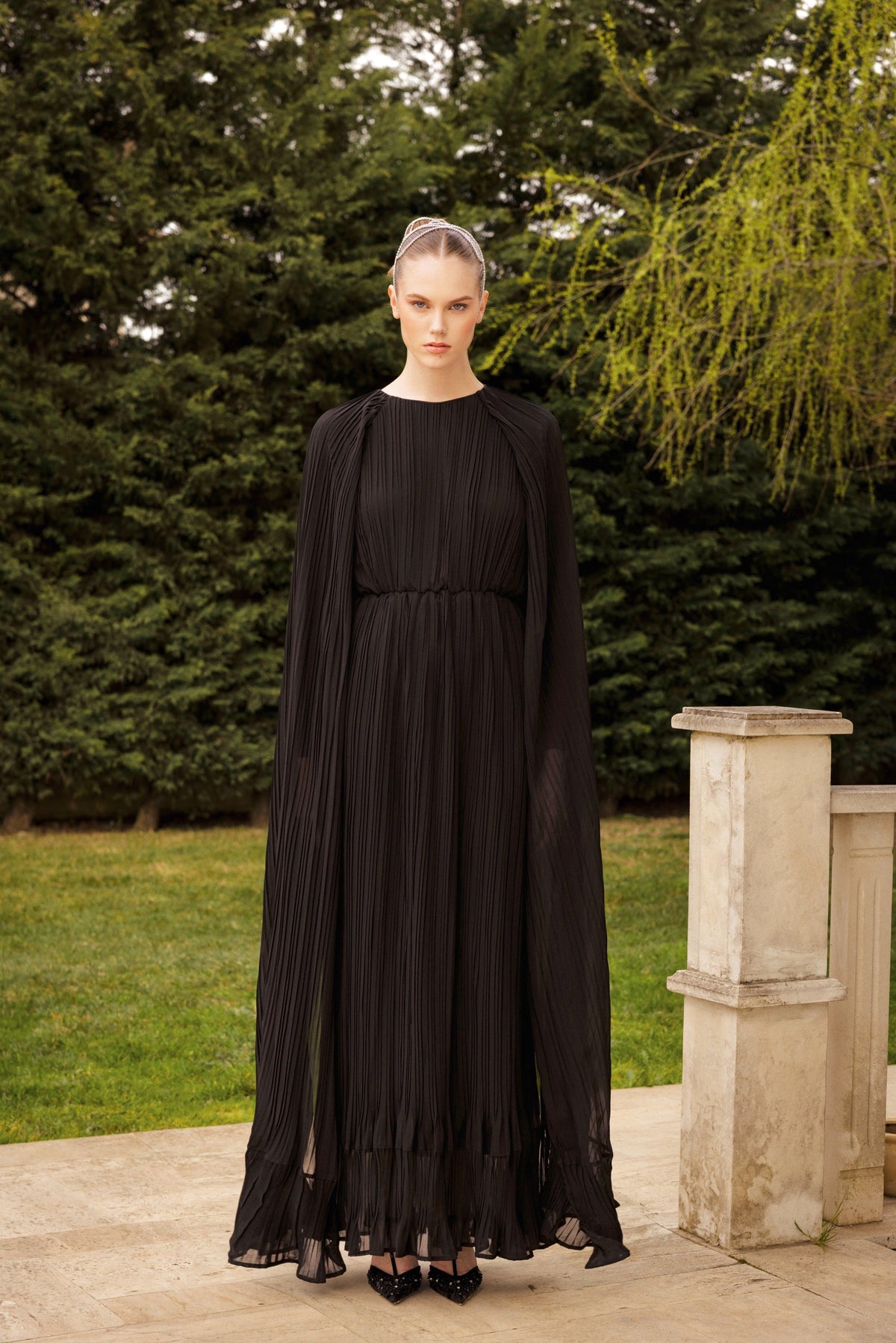 Lauren Dress X My Rental Dress - Siyah - LE PORTRÉ