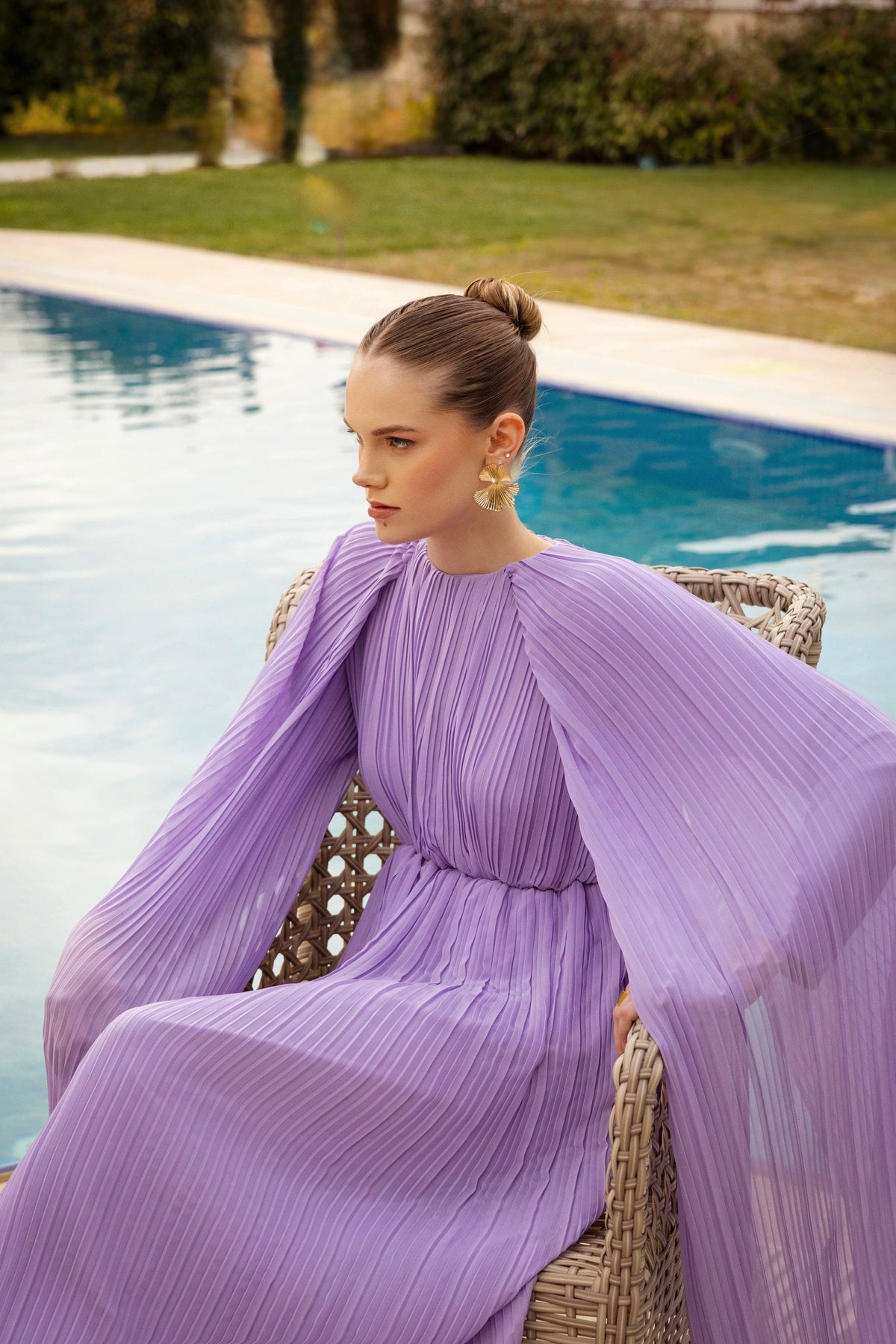 Lauren Dress X My Rental Dress - Lavanta - LE PORTRÉ